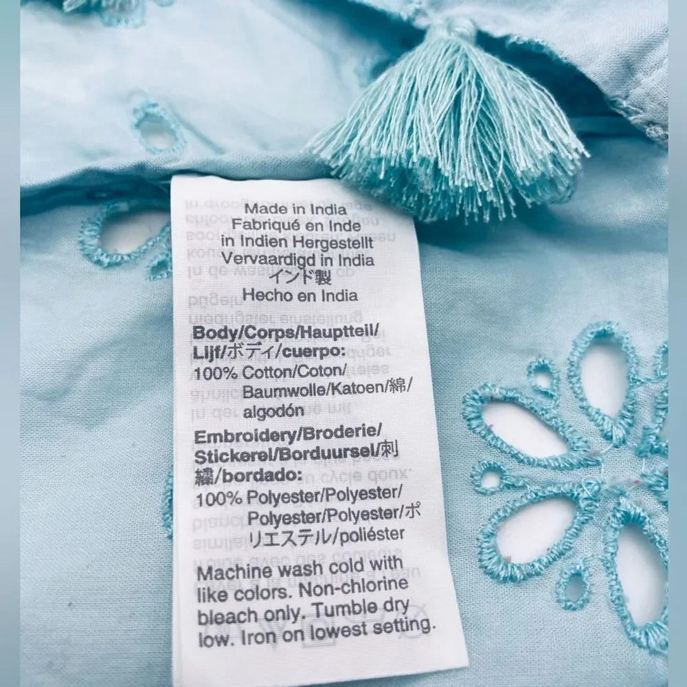 J. Crew turquoise tunic